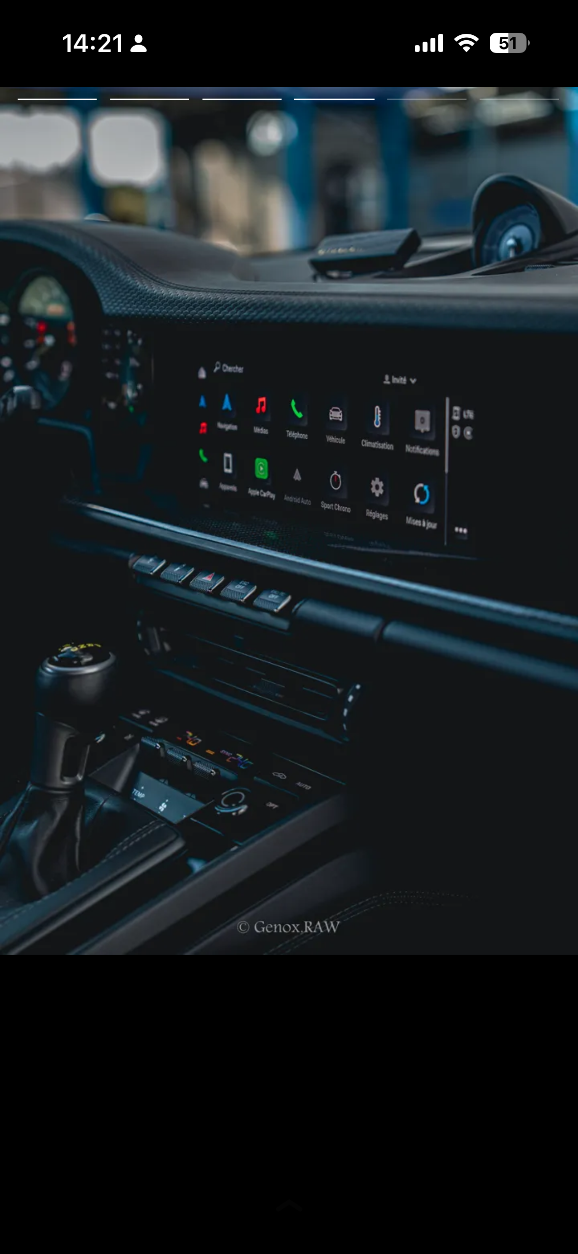 Porsche 911 GT3 detail